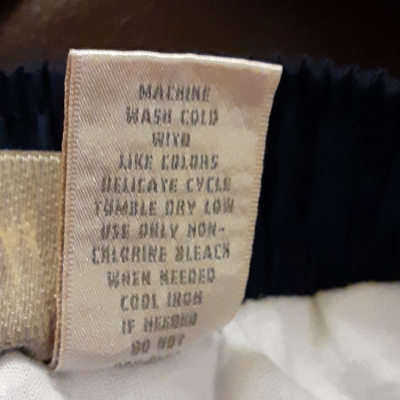 Studio Works lime green navy track workout suit Jacket Pants Petite Medium EUC … - Picture 9 of 9